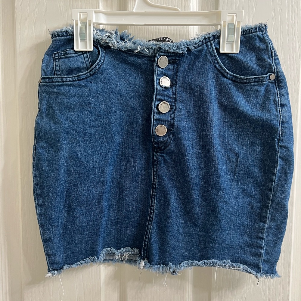 jean skirt